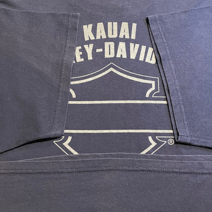 HARLEY-DAVIDSON プリントTシャツ　XL ネイビー | Vintage.City 빈티지숍, 빈티지 코디 정보