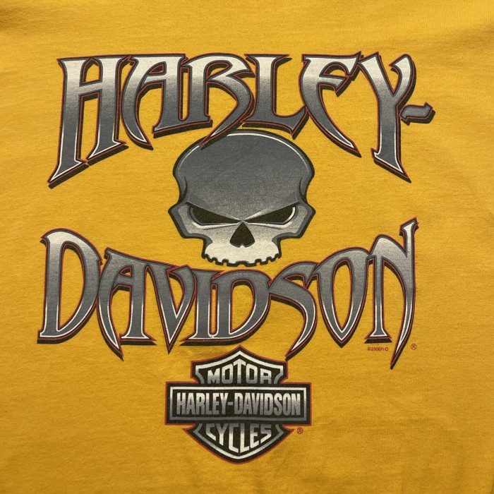 Harley-Davidson ハーレーダビッドソン 両面プリント　長袖Tシャツ　ロンT 　 A778 | Vintage.City 古着屋、古着コーデ情報を発信