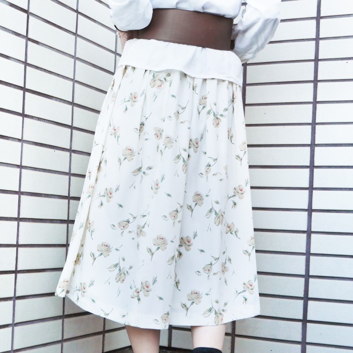 Retro flower Skirt | Vintage.City 빈티지숍, 빈티지 코디 정보