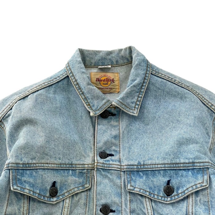 1990's Hard Rock cafe / denim jacket #A967 | Vintage.City 古着屋、古着コーデ情報を発信