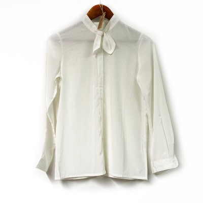 White Tie blouse | Vintage.City 빈티지숍, 빈티지 코디 정보