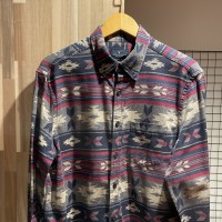 AMERICAN EAGLE アメリカンイーグル　ネイティブ柄　ボタンダウン　長袖シャツ　A735 | Vintage.City Vintage Shops, Vintage Fashion Trends