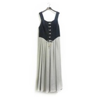 Laceup Diandl Dress | Vintage.City 古着屋、古着コーデ情報を発信