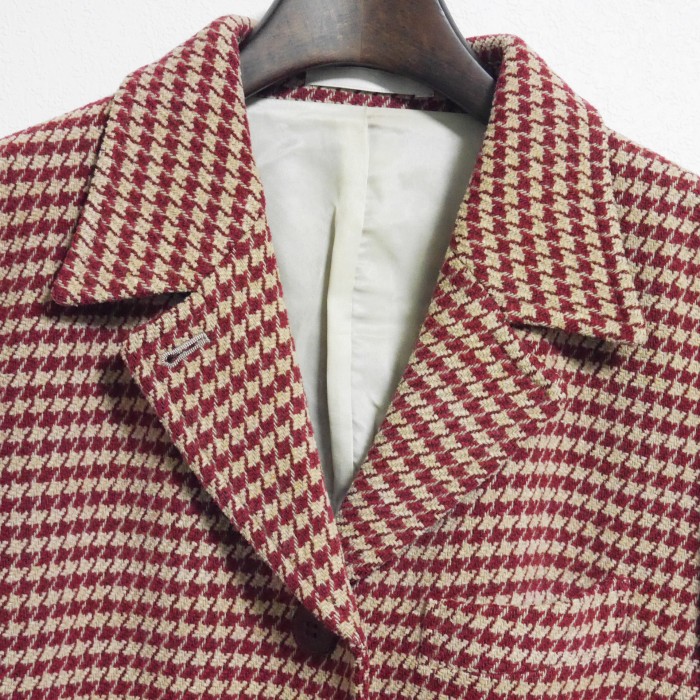 [ PaurStuart ] Houndstooth Jacket | Vintage.City 古着屋、古着コーデ情報を発信