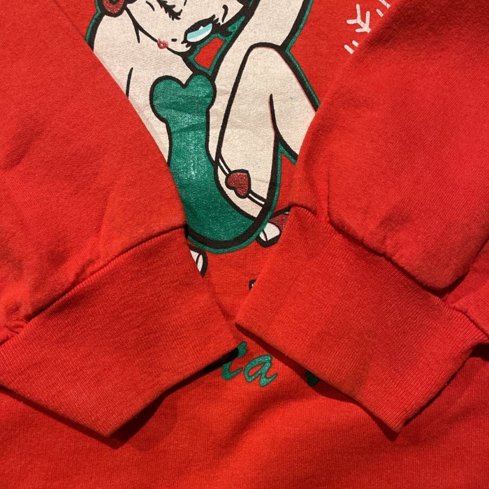 Betty Boop　ベティ・ブープ　クリスマス　スウェットシャツ　 | Vintage.City 古着屋、古着コーデ情報を発信