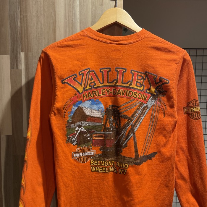Harley-Davidson ハーレーダビッドソン　長袖Tシャツ　ロンT A779 | Vintage.City 빈티지숍, 빈티지 코디 정보