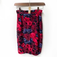 Flower tight skirt | Vintage.City 빈티지숍, 빈티지 코디 정보