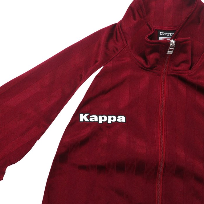 Kappa トラックジャケット L ボルドー ポリエステル ロゴ刺繍 90年代 | Vintage.City 古着屋、古着コーデ情報を発信