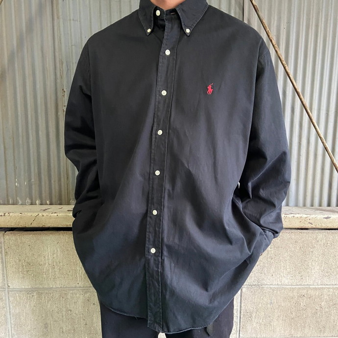 90年代 Ralph Lauren ラルフローレン BLAKE ボタンダウンシャツ メンズ
