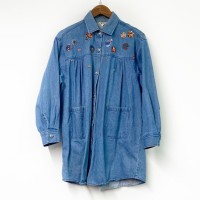 Patch denim jacket | Vintage.City 古着屋、古着コーデ情報を発信