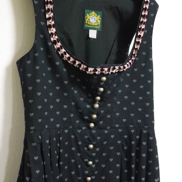 Tuck Frill Diandl Dress | Vintage.City 빈티지숍, 빈티지 코디 정보