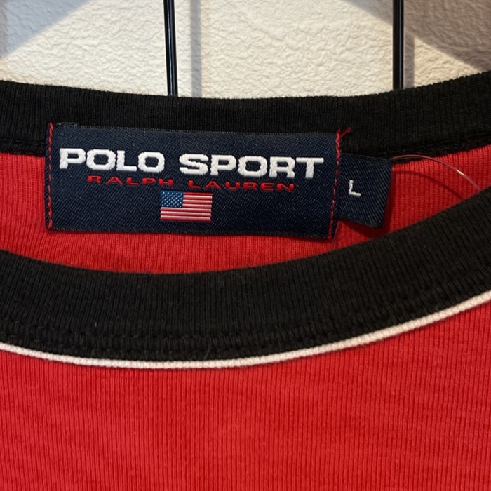 POLO SPORT ポロスポーツ　90s リンガーTシャツ　サイズL | Vintage.City 古着屋、古着コーデ情報を発信