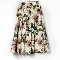 Flower print skirt | Vintage.City 古着屋、古着コーデ情報を発信