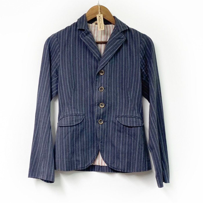 Stripe Jacket | Vintage.City 빈티지숍, 빈티지 코디 정보