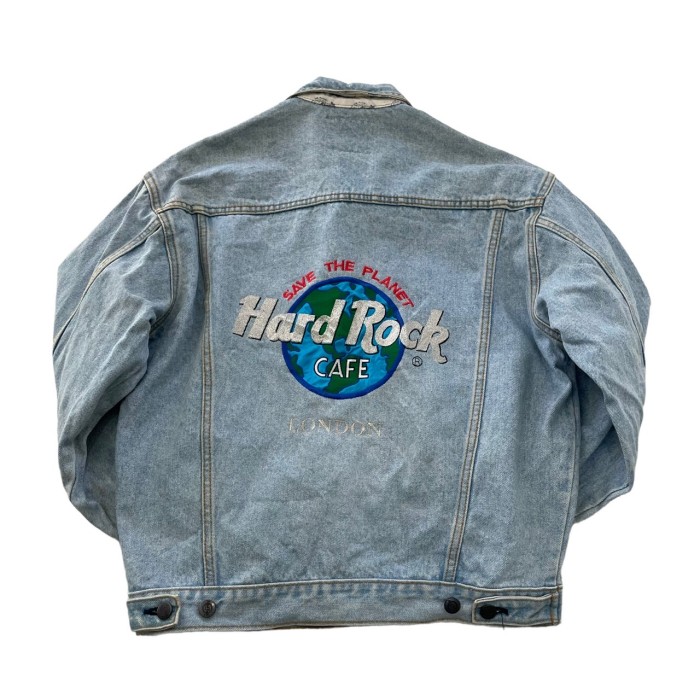 1990's Hard Rock cafe / denim jacket #A967 | Vintage.City 古着屋、古着コーデ情報を発信