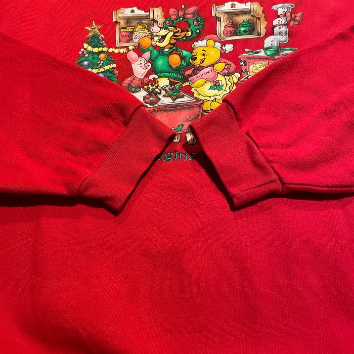 Disney プーさん　刺繍　プリント　スウェットシャツ　ビッグサイズ　0301 | Vintage.City 古着屋、古着コーデ情報を発信