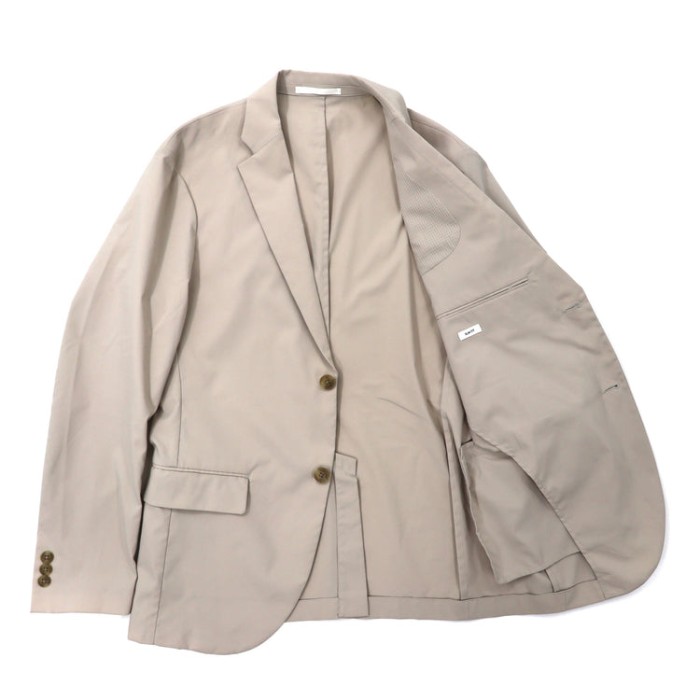 UNIQLO ドライストレッチジャケット スーツ セットアップ S ベージュ SLIM FIT | Vintage.City 古着屋、古着コーデ情報を発信