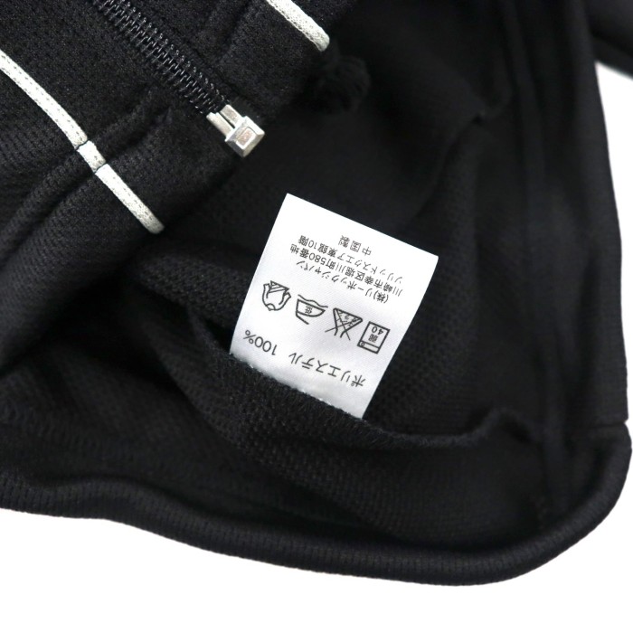 reebok トラックジャケット ジャージ LL ブラック サイドライン ワンポイントロゴ刺繍 ビッグサイズ 90年代 未使用品 | Vintage.City 古着屋、古着コーデ情報を発信