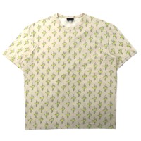 VERSUS 総柄Tシャツ 50 クリーム コットン イタリア製 | Vintage.City 빈티지숍, 빈티지 코디 정보