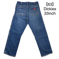 【63】33inch Dickies denim pants ディッキーズ デニムパンツ | Vintage.City 古着屋、古着コーデ情報を発信