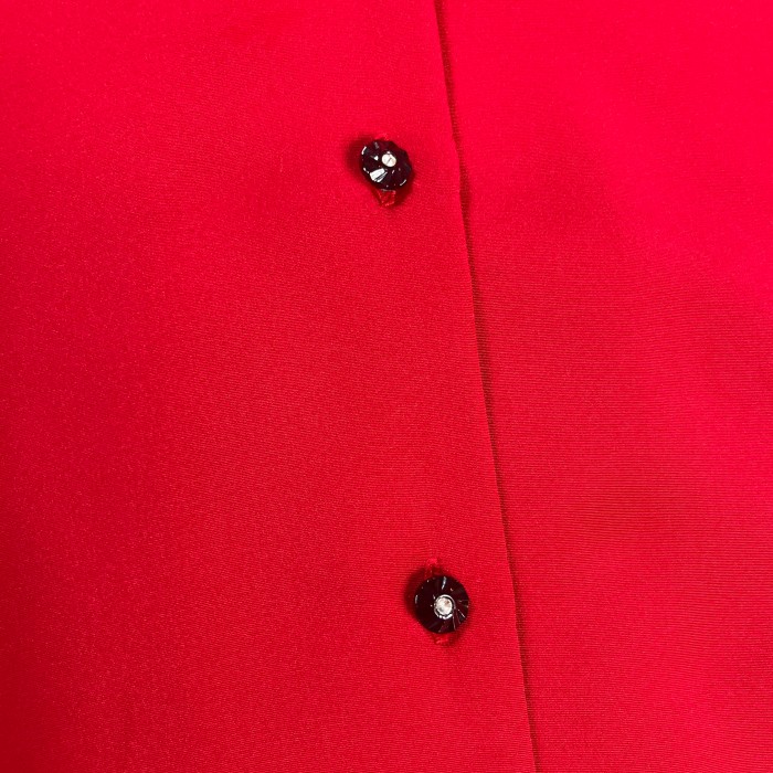 90s Lace Sailor Collar Red Jacket / Vintage ヴィンテージ レース セーラー襟 黒 赤 ブラック レッド ジャケット ブラウス シャツ | Vintage.City 빈티지숍, 빈티지 코디 정보
