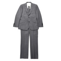 Internatinal Gallery BEAMS 2Bスーツ セットアップ 48 グレー ウール | Vintage.City 古着屋、古着コーデ情報を発信