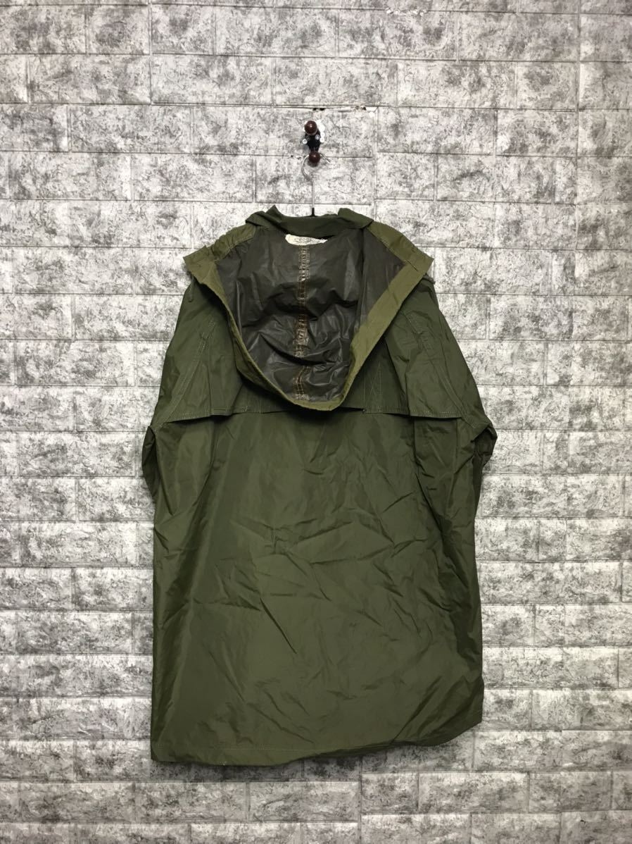 80´s USarmy 米軍 実物 雨カッパ WET WEATHER PARKA-