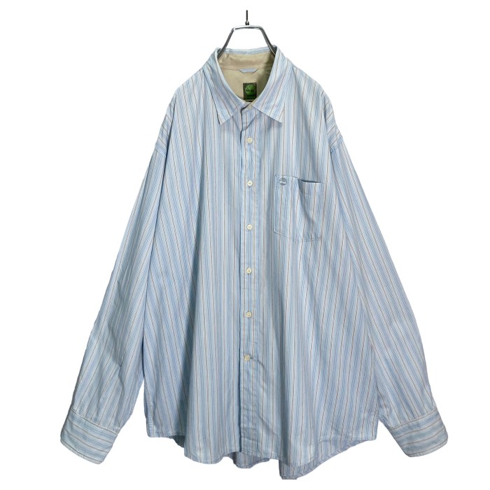Timberland L/S cotton stripe shirt | Vintage.City 빈티지숍, 빈티지 코디 정보