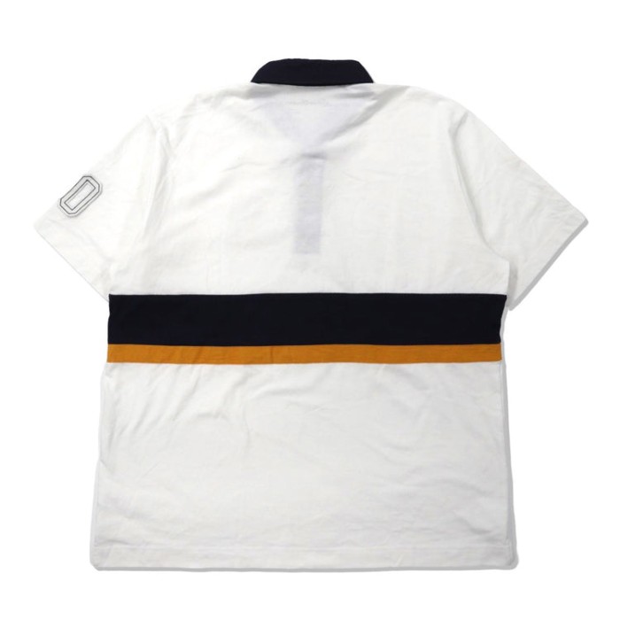 Eddie Bauer ポロシャツ XL ホワイト コットン ロゴ ナンバリング ビッグサイズ | Vintage.City 古着屋、古着コーデ情報を発信