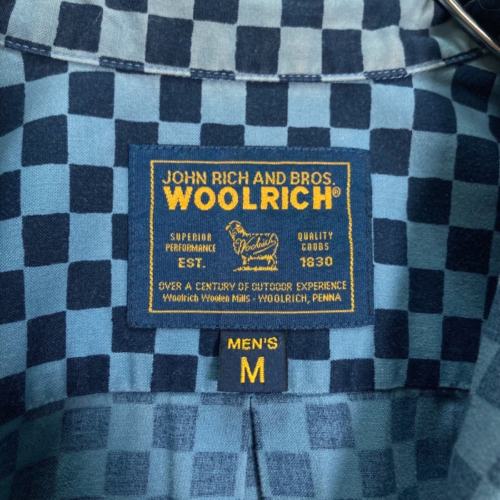 Woolrich 90s L/S checkered flag shirt | Vintage.City 빈티지숍, 빈티지 코디 정보