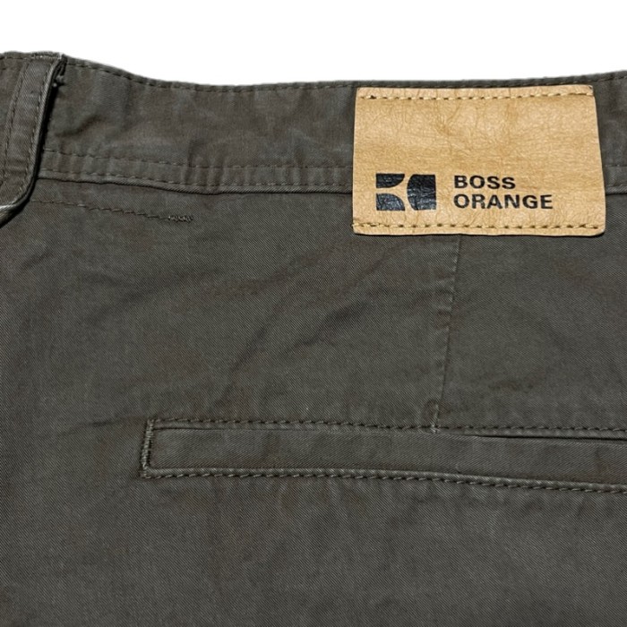 BOSS ORANGE コットンハーフパンツ ブラウン W34サイズ | Vintage.City 古着屋、古着コーデ情報を発信