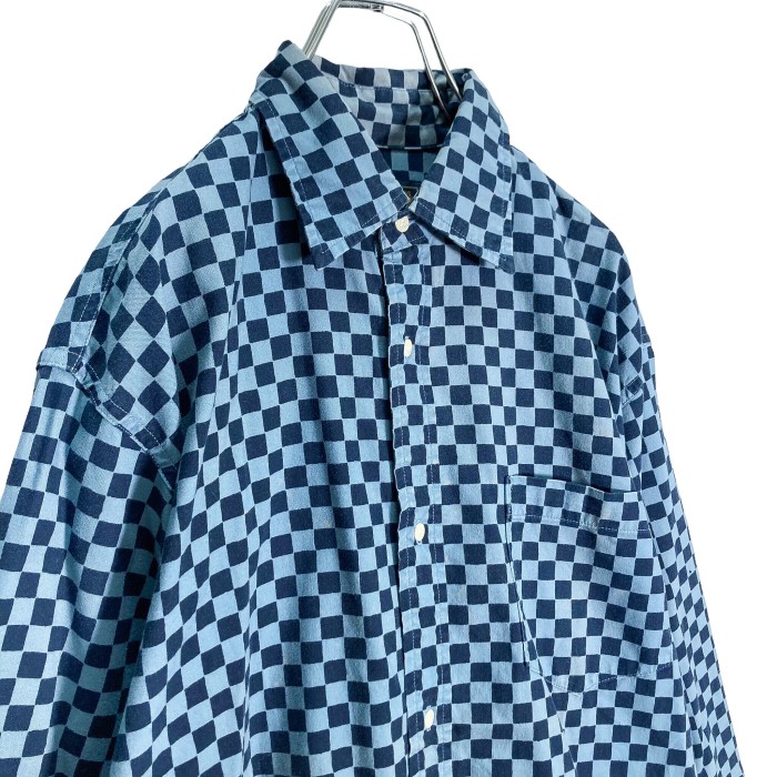 Woolrich 90s L/S checkered flag shirt | Vintage.City 古着屋、古着コーデ情報を発信