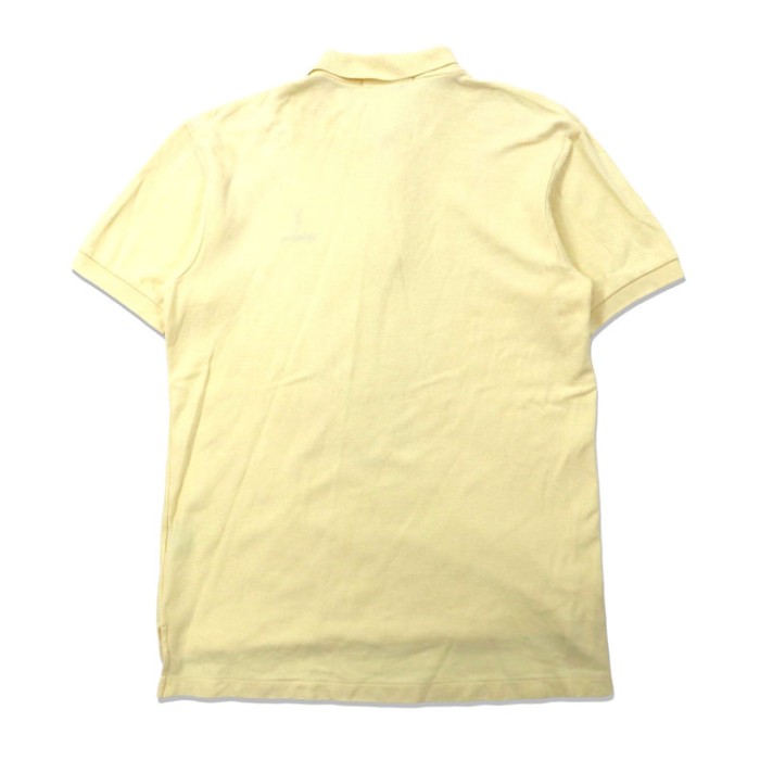 YVES SAINT LAURENT ポロシャツ L イエロー コットン ロゴ刺繍 オールド | Vintage.City 古着屋、古着コーデ情報を発信