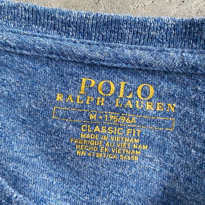 POLO RALPH LAUREN ラルフローレン ワンポイントロゴ ロングTシャツ ロンT メンズM | Vintage.City 古着屋、古着コーデ情報を発信