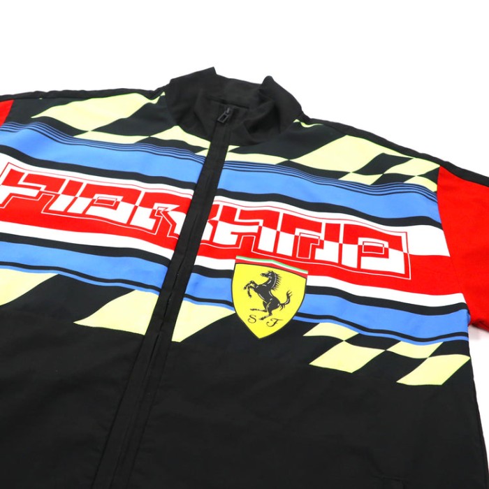 PUMA × Ferrari ナイロンジャケット S ブラック ビッグサイズ Street Woven Jacket 596137-02 | Vintage.City 古着屋、古着コーデ情報を発信