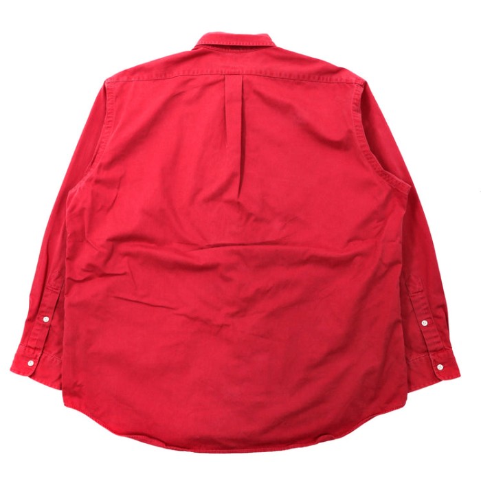 RALPH LAUREN ビッグサイズシャツ XL レッド コットン BLAKE ワンポイントロゴ刺繍 | Vintage.City Vintage Shops, Vintage Fashion Trends
