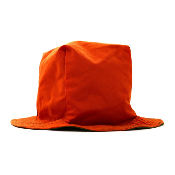 THE モンゴリアンチョップス バケットハット リバーシブル F オレンジ カーキ コットン PENTAGONAL HAT | Vintage.City 빈티지숍, 빈티지 코디 정보