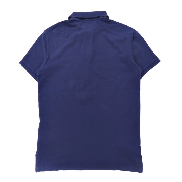 POLO RALPH  LAUREN ポロシャツ XS ネイビー コットン CUSTOM SLIM FIT スモールポニー刺繍 | Vintage.City 古着屋、古着コーデ情報を発信