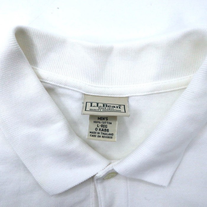 L.L.Bean ビッグサイズ ポロシャツ L ホワイト コットン | Vintage.City Vintage Shops, Vintage Fashion Trends