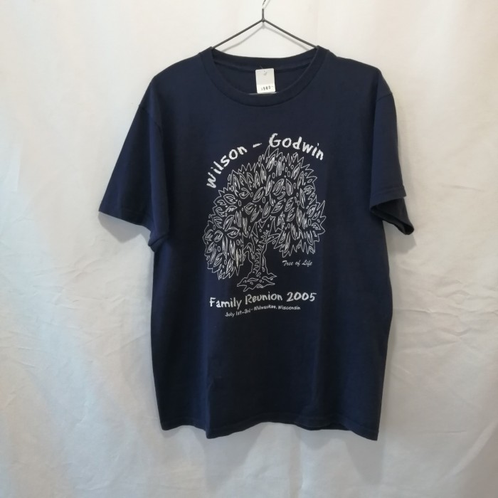 print T-shirt(navy) | Vintage.City 古着屋、古着コーデ情報を発信