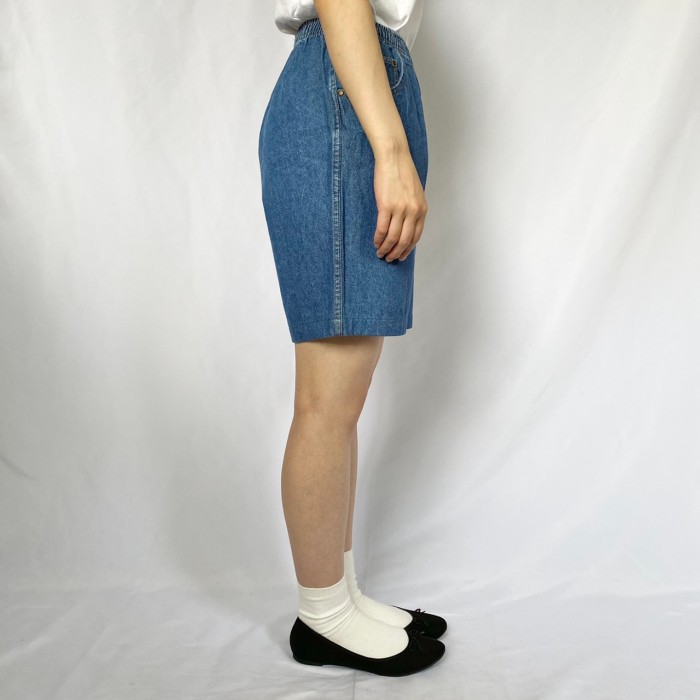 denim easy short pants | Vintage.City 빈티지숍, 빈티지 코디 정보