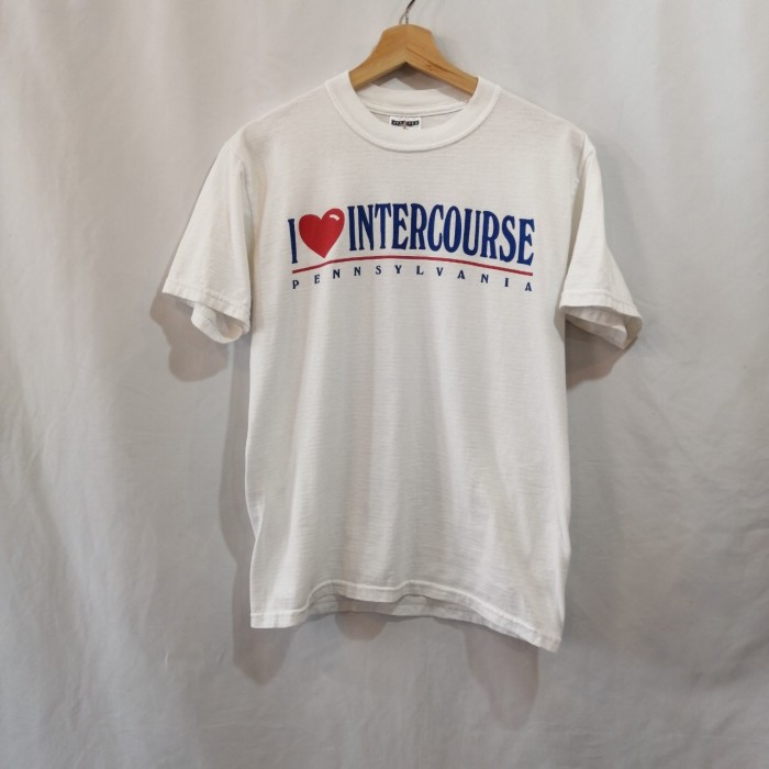 print T-shirt (White) | Vintage.City 古着屋、古着コーデ情報を発信