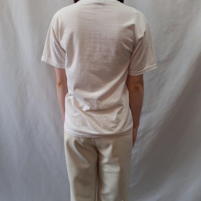 print T-shirt (White) | Vintage.City 古着屋、古着コーデ情報を発信