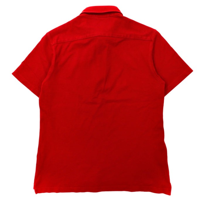 LACOSTE ポロシャツ 5 レッド コットン スモールロゴ刺繍 日本製 | Vintage.City 빈티지숍, 빈티지 코디 정보