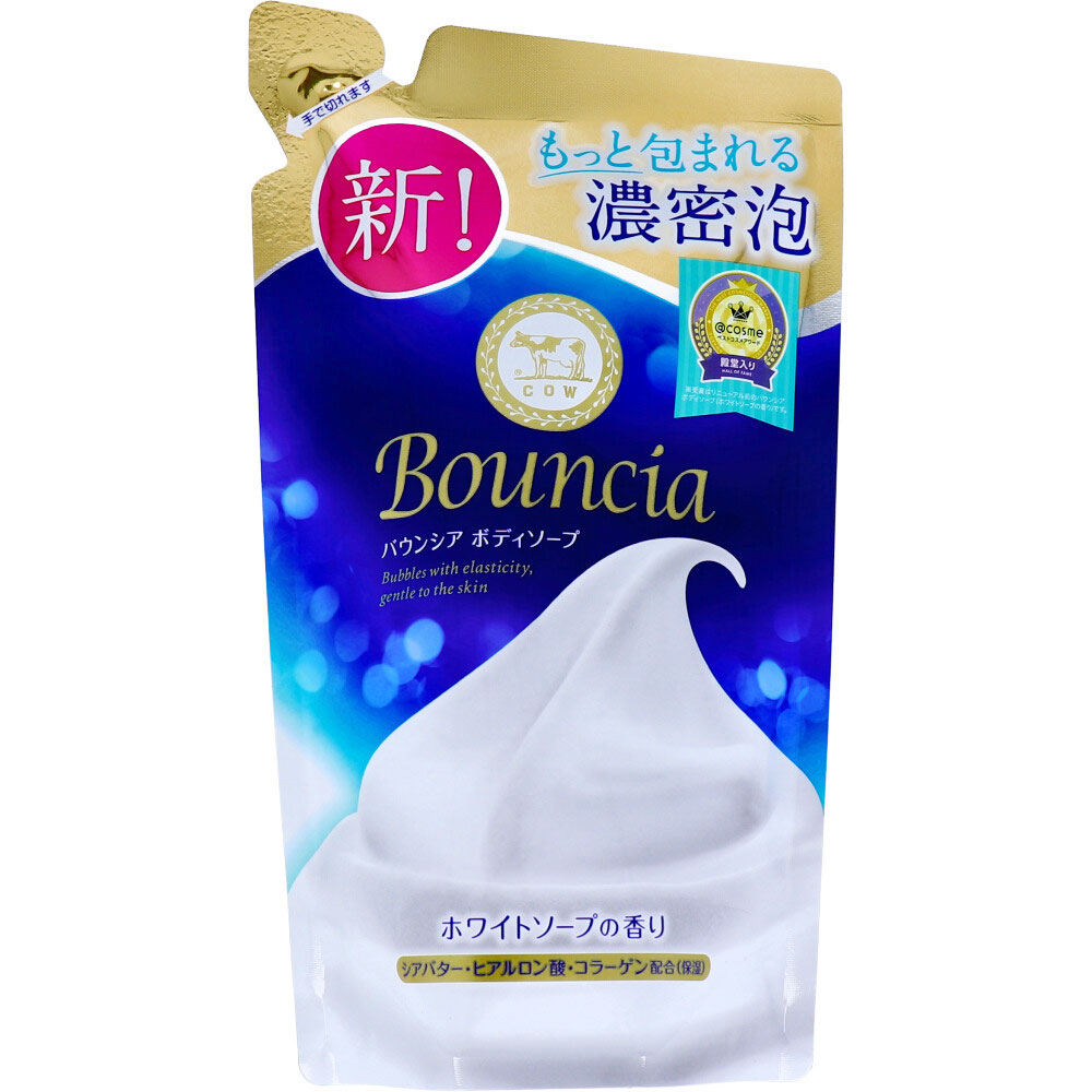 牛乳石鹸共進社 バウンシア ボディソープ ホワイトソープの香り 詰替用 360mL X4パック