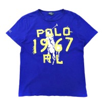 Polo by Ralph Lauren ビッグポニーTシャツ L ブルー コットン | Vintage.City 古着屋、古着コーデ情報を発信