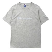 Champion ロゴプリントTシャツ M グレー コットン 90年代 | Vintage.City 古着屋、古着コーデ情報を発信