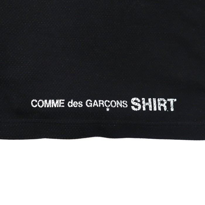 COMME des GARCONS SHIRT ロングスリーブTシャツ S ブラック ウール