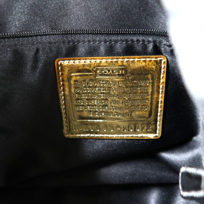 COACH 2wayショルダーバッグ POPPY ブラック キルティングナイロン 1093-15872 | Vintage.City 古着屋、古着コーデ情報を発信