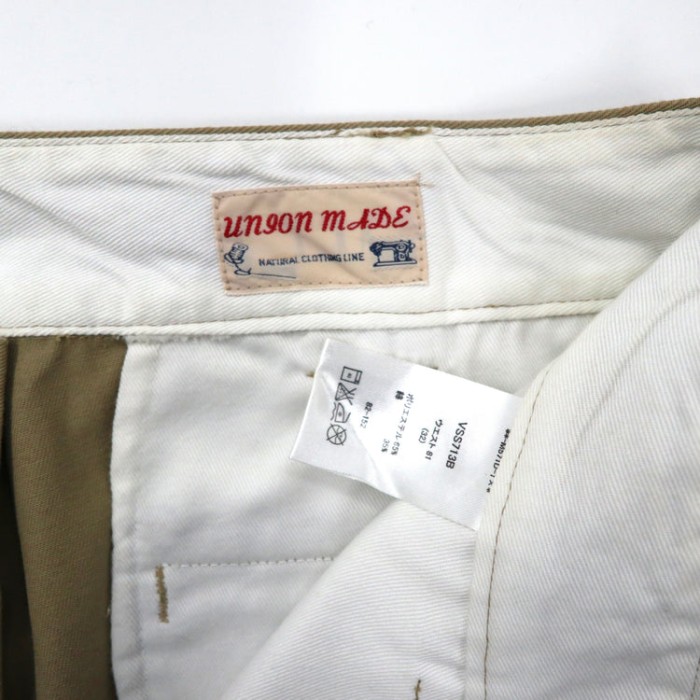 UNION MADE ( BIG JOHN ) ショートワークパンツ ハーフパンツ 32 ベージュ コットン 未使用品 | Vintage.City 古着屋、古着コーデ情報を発信